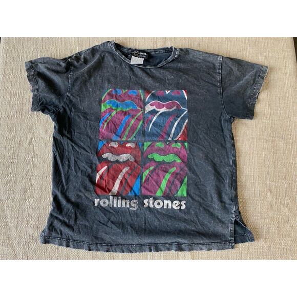 ZARA WOMEN ROLLING STONES T-SHIRT 10 - Picture 2 of 5